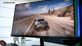 Smart Monitor M5 27 - Jogando Forza Horizon 5