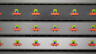 Smart Monitor M5 27 - Artefatos no teste de UFO, principalmente em tons de cinza escuro