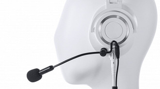 Microfone para headphones Antlion Modmic. Fonte: Antlion Audio