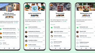 Nova atualização do WhatsApp estará disponível em breve.