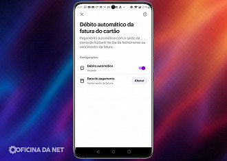 Ativando o débito automático - 6 dicas de como utilizar o app Nubank para fazê-lo trabalhar para você. Fonte: Vitor Valeri