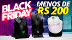TOP 5 Mouses Gamers por menos de R$ 200 TOP 5 Mouses Gamers por menos de R$ 200