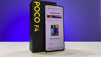 O POCO F4 é o celular mais procurado no portal do Oficina da Net