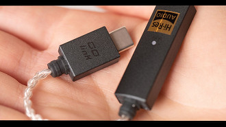 Dongle (DAC/amp USB) iFi Go Link. Fonte: iFi Audio