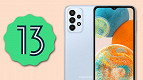 Galaxy A23 e A23 5G recebem atualização do Android 13 Galaxy A23 e A23 5G recebem atualização do Android 13