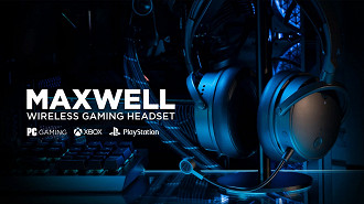 Novo headset gamer Audeze Maxwell é lançado. Fonte: Audeze
