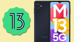 Galaxy M13 5G recebe atualização do Android 13