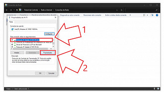 Passo 05 - Como mudar o DNS no Windows 10/11. Fonte: Vitor Valeri