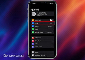 Alterar DNS no iPhone, passo 1