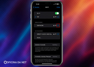 Alterar DNS no iPhone, passo 2