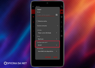 Passo 07 - Como mudar o DNS no Android. Fonte: Vitor Valeri