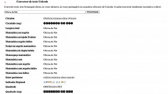 Site de conversor de texto.