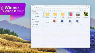 Atualização 2.4 do Files App traz alguns toques do Windows 11 ao Windows 10. Fonte: Microsoft Store