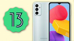 Galaxy M13 recebe versão estável do Android 13
