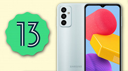Galaxy M13 recebe versão estável do Android 13 Galaxy M13 recebe versão estável do Android 13