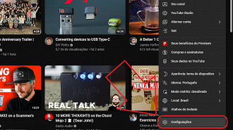 Passo 02 - Configurando a resolução dos vídeos baixados via plataforma Web do YouTube Premium - Como fazer para baixar vídeos do YouTube no Windows 10 e no Windows 11. Fonte: Vitor Valeri