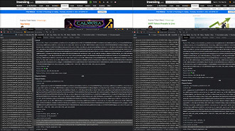Dados do usuário desviados por cookies (à esquerda) e bloqueados (à direita). Fonte: DuckDuckGo Dados do usuário desviados por cookies (à esquerda) e bloqueados (à direita). Fonte: DuckDuckGo