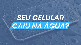 O que fazer se seu celular caiu na água?