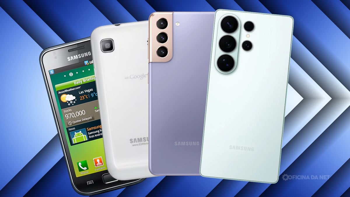 Todos os Samsung Galaxy S já lançados