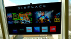Displace TV: Conheça essa TV sem fios e que não precisa de suporte na parede Displace TV: Conheça essa TV sem fios e que não precisa de suporte na parede