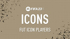 FIFA 23 deve ganhar novas cartas ICONs em breve; confira