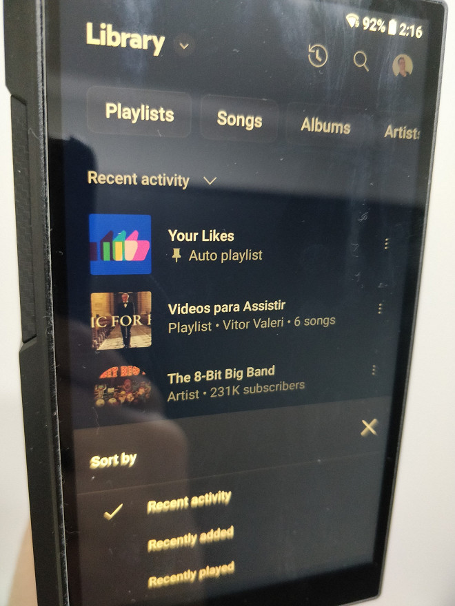 YouTube Music libera nova interface na biblioteca no Android e iOS