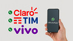 Qual o WhatsApp das operadoras: Vivo, Claro e TIM? Qual o WhatsApp das operadoras: Vivo, Claro e TIM?