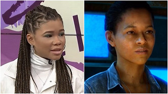 Storm Reid interpreta Riley na série