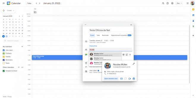 Como agendar uma reunião no Google Meet?