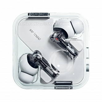 Fone de ouvido in-ear Bluetooth TWS Nothing Ear (2). Fonte: smartprix