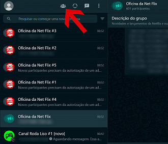 WhatsApp Web comunidades