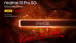 Realme anuncia parceria para lançar o primeiro celular da Coca-Cola