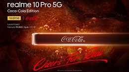 Realme anuncia parceria para lançar o primeiro celular da Coca-Cola Realme anuncia parceria para lançar o primeiro celular da Coca-Cola