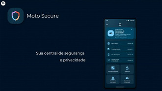 Moto Secure é a nova plataforma de segurança e privacidade da Motorola (Crédito: Motorola/Divulgação)