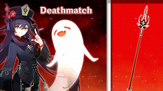 Deathmatch (Lança do duelo) - Melhores armas para Hu Tao em Genshin Impact.