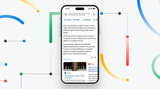 Google Bard em exemplo de resposta pelo celular; Foto: Google