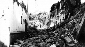 Destruição no Peru. Fonte: BBC