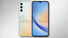 Galaxy A34 pode trazer câmera de 48 MP e tela de 90 Hz