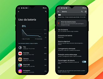 Como descobrir quais apps mais consomem bateria do celular