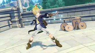 Novo personagem Mika em Genshin Impact 3.5. Fonte: HoYoverse