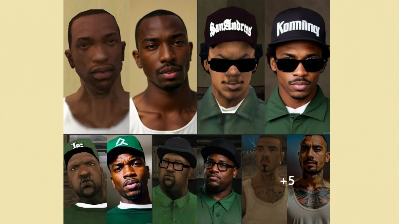 Gta San Andreas Characters In Real Life See what GTA: San Andreas characters would look like in real life - Archyde