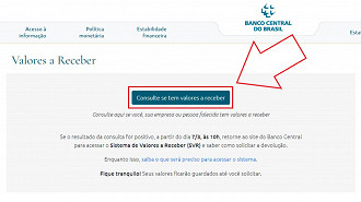 Passo 01 - Consultando valores a receber no SVR através do site do Banco Central do Brasil (BCB). Fonte: Vitor Valeri