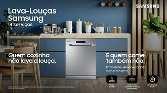 A primeira linha de lava-louças da Samsung vai chegar ao Brasil dentro dos próximos dias (Imagem: Samsung/Divulgação) A primeira linha de lava-louças da Samsung vai chegar ao Brasil dentro dos próximos dias (Imagem: Samsung/Divulgação)