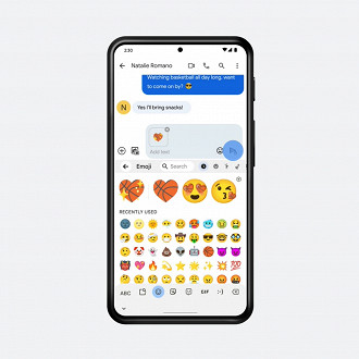 Novas combinações de emojis no Gboard, teclado virtual do Google para Android. Fonte: Google