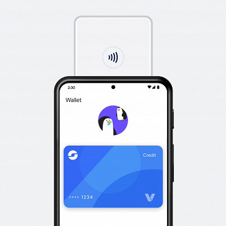 Novas animações no ato de pagamento do aplicativo Carteira do Google. Fonte: Google