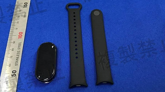 Aparência da smartband Xiaomi Mi Band 8. Fonte: Twitter