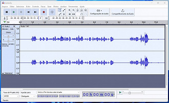 Audacity. Fonte: Oficina da Net