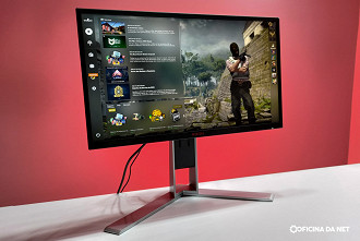 Monitor AOC AGON AG251FZ2, o modelo do tipo TN ultra competitivo que testamos em 2022.