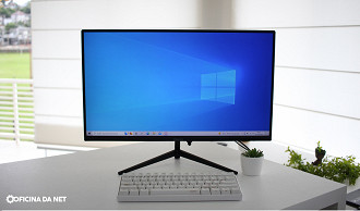 24-inch VA monitor that we review here on the channel, the Zinnia Delfos.