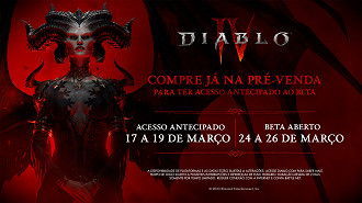 Quando começa o beta aberto de Diablo IV?